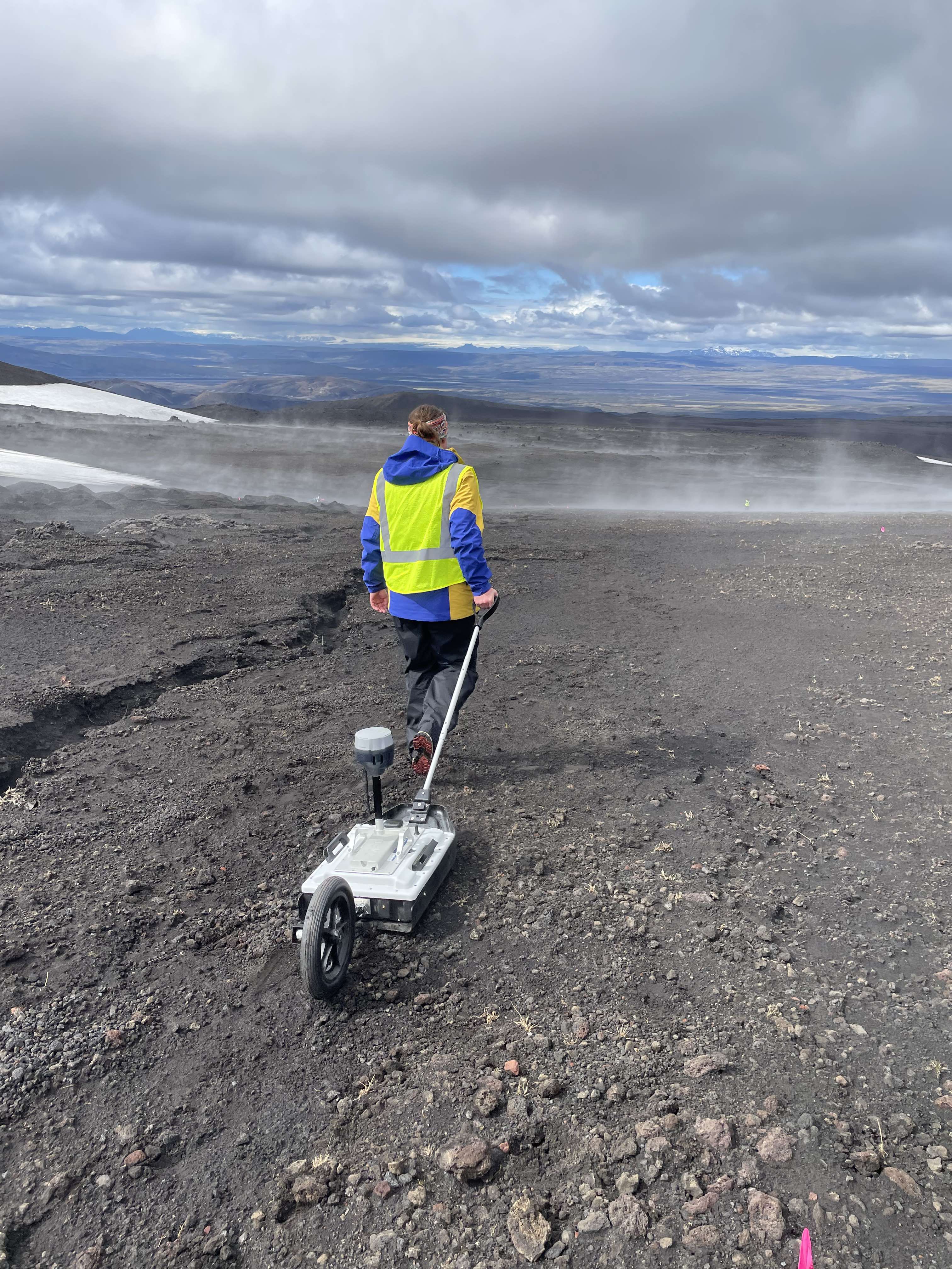 450 MHz MALA data in Iceland