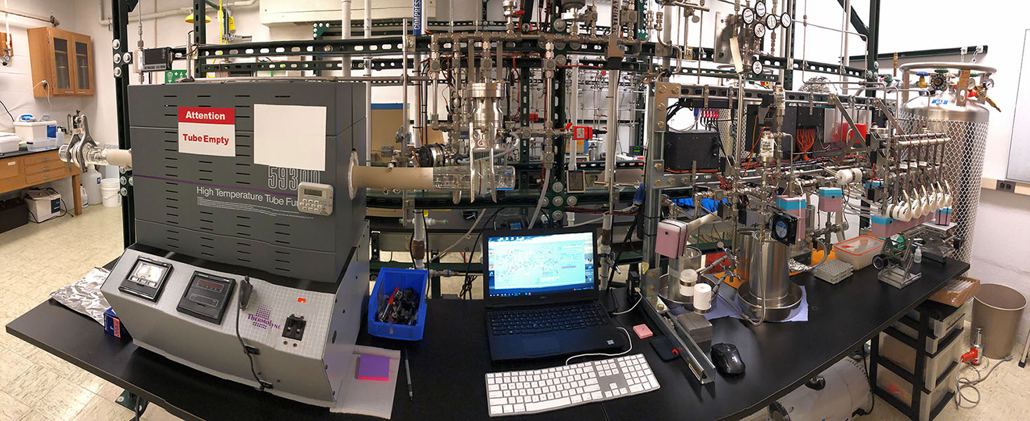 Purdue Carbon Extraction and Graphitization System.