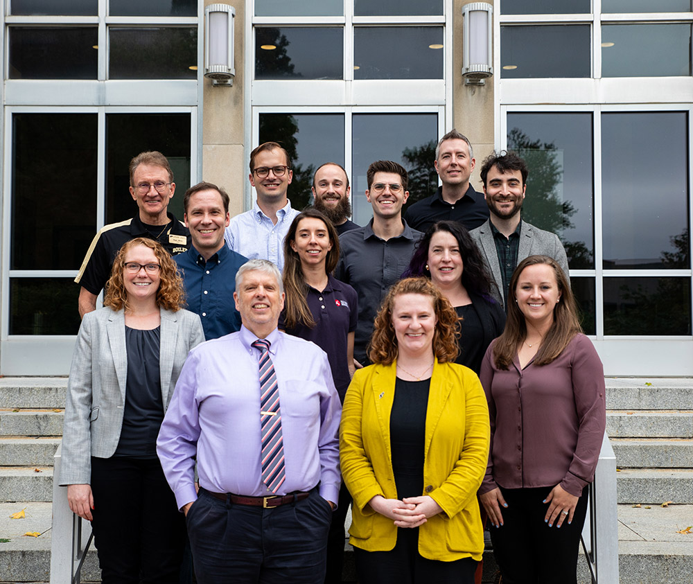 Professor Marc Caffee, Associate Professor Michelle Thompson, etc. 